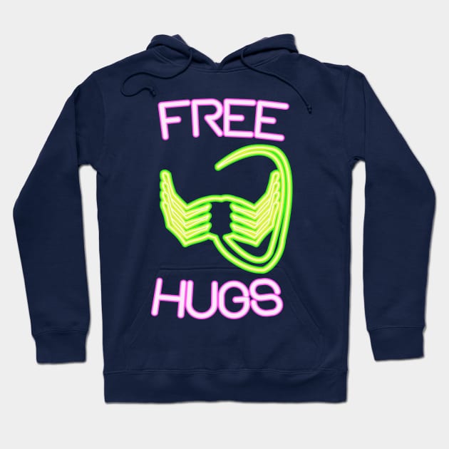 Alien: Free Hugs Hoodie by TipToeTee